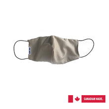 Load image into Gallery viewer, Stay Safe - High Quality Reusable Cotton Face Mask - Beige Colour - 2 pcs per pack