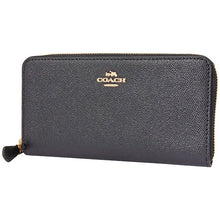 Load image into Gallery viewer, COACH - Accordion Zip Wallet-Black
