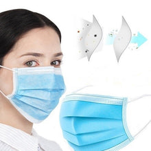 Load image into Gallery viewer, Fluid-Resistant Face Mask- 3 ply FDA, CE, ISO 13485 (Box of 50 pc)