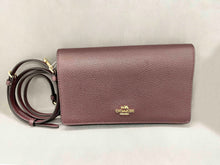 Load image into Gallery viewer, COACH - Fold-over Crossbody Wallet With Belt
