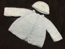 Load image into Gallery viewer, Hand Knitted Ultra Soft Pure Wool Baby Coat and Blanket