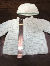 Load image into Gallery viewer, Hand Knitted Ultra Soft Pure Wool Baby Coat and Blanket