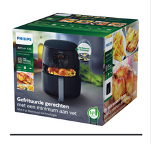 Load image into Gallery viewer, Philips HD9650/96 Twin TurboStar 1.4kg XXL Digital Air Fryer - Black (Manufacturer Refurbished)