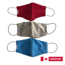 Load image into Gallery viewer, Stay Safe - High Quality Reusable Cotton Face Mask - 3 pcs per pack