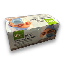Load image into Gallery viewer, Fluid-Resistant Face Mask- 3 ply FDA, CE, ISO 13485 (Box of 50 pc)