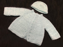 Load image into Gallery viewer, Hand Knitted Ultra Soft Pure Wool Baby Coat and Blanket
