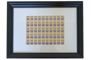 Framed Stamp Collection - Montreal Olympic Games of 1976