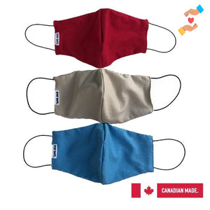 Stay Safe - High Quality Reusable Cotton Face Mask - 3 pcs per pack